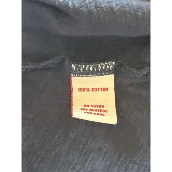 Reba Heavily Embroidered Boho Chic Artsy Festival Floral Long Sleeve Navy XL - Picture 6 of 6